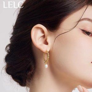 Twist natural freshwater pearl